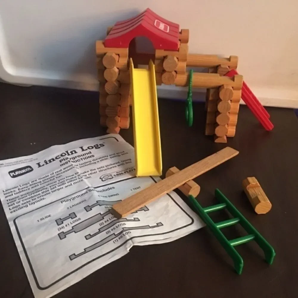 Lincoln Logs Playground Set